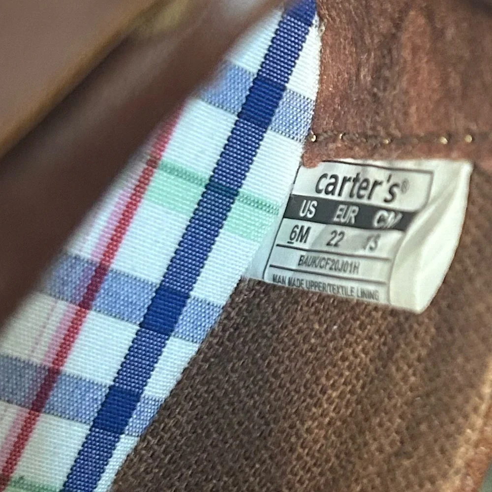 Carters charming moccasins